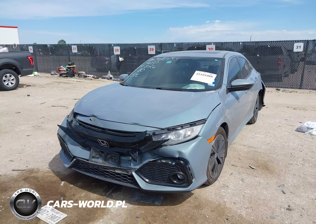 2017 Honda Civic Ex-L VIN:SHHFK7H75HU201127 - 2