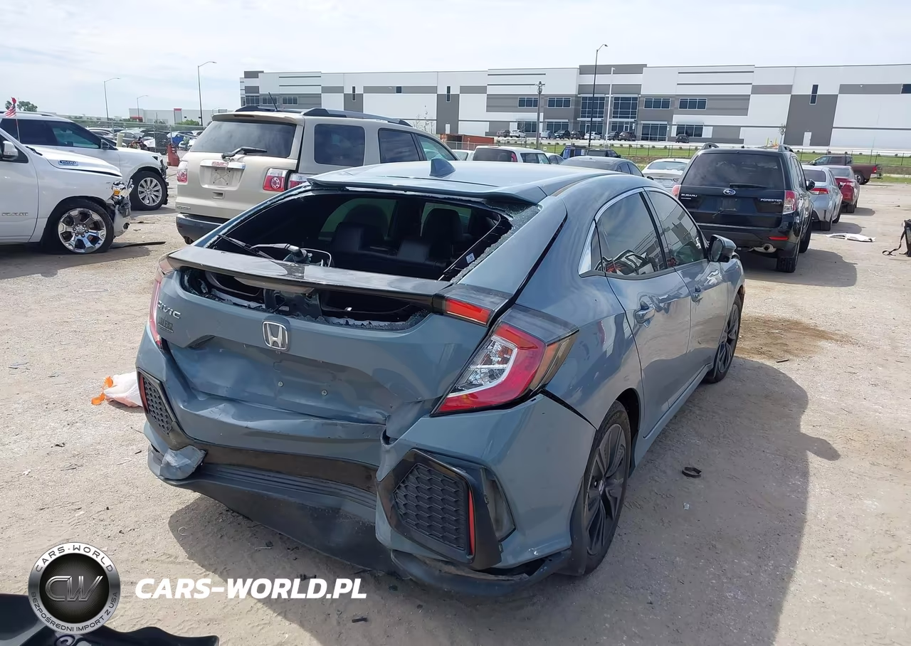 2017 Honda Civic Ex-L VIN:SHHFK7H75HU201127 - 4