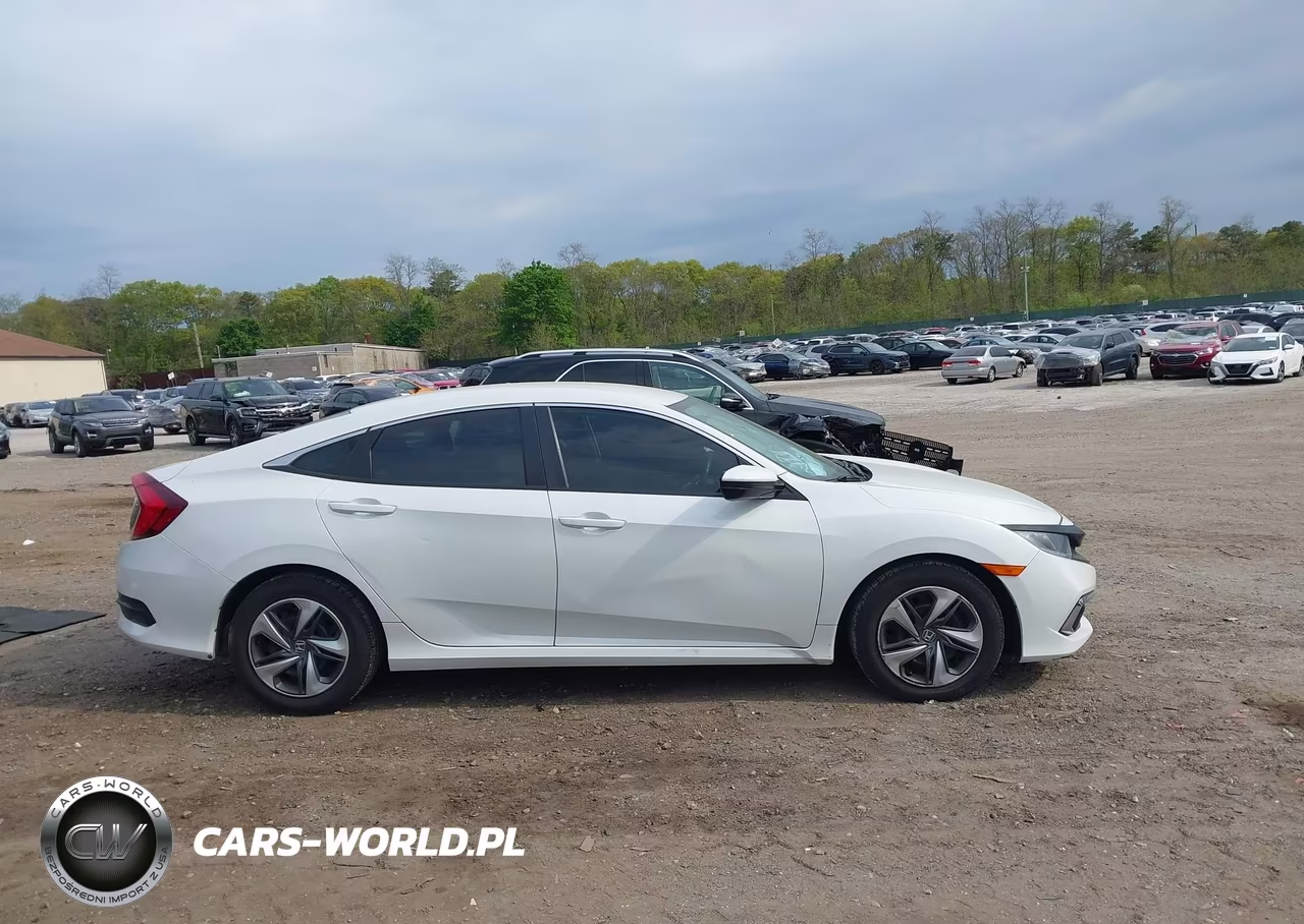 2019 Honda Civic Lx VIN:2HGFC2F60KH604446 - 14