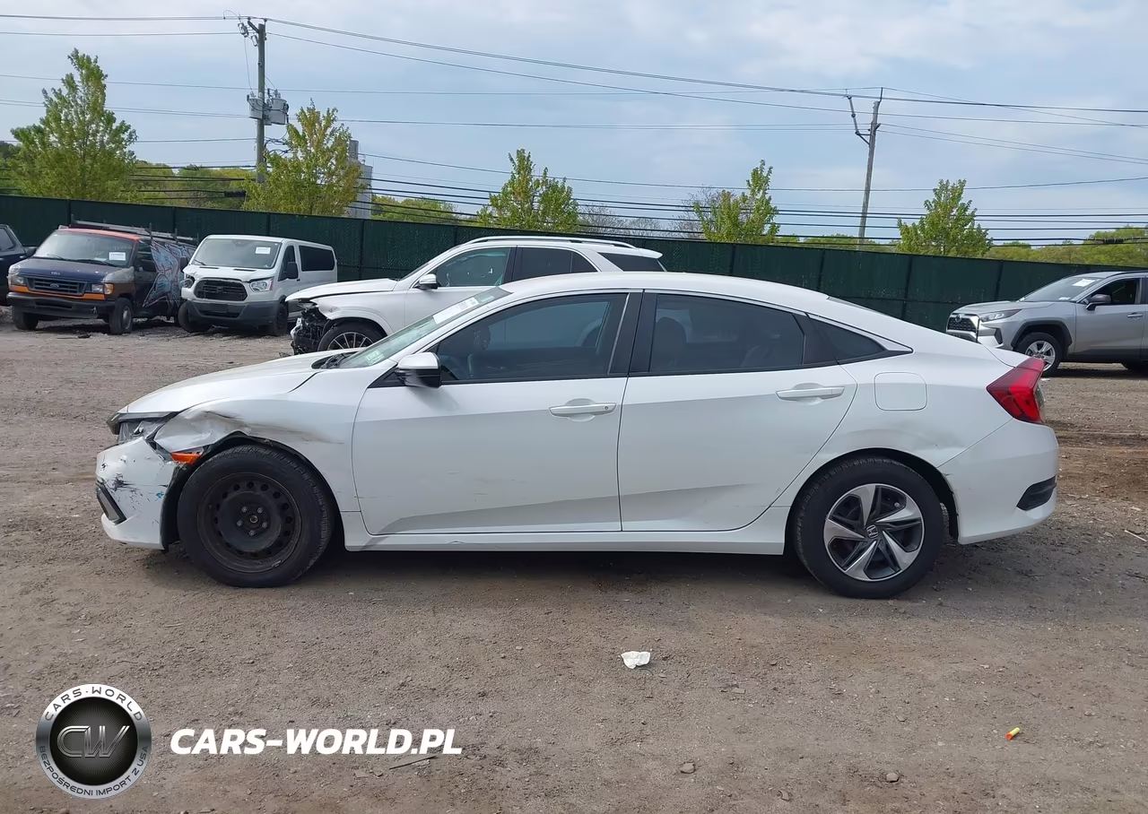 2019 Honda Civic Lx VIN:2HGFC2F60KH604446 - 15