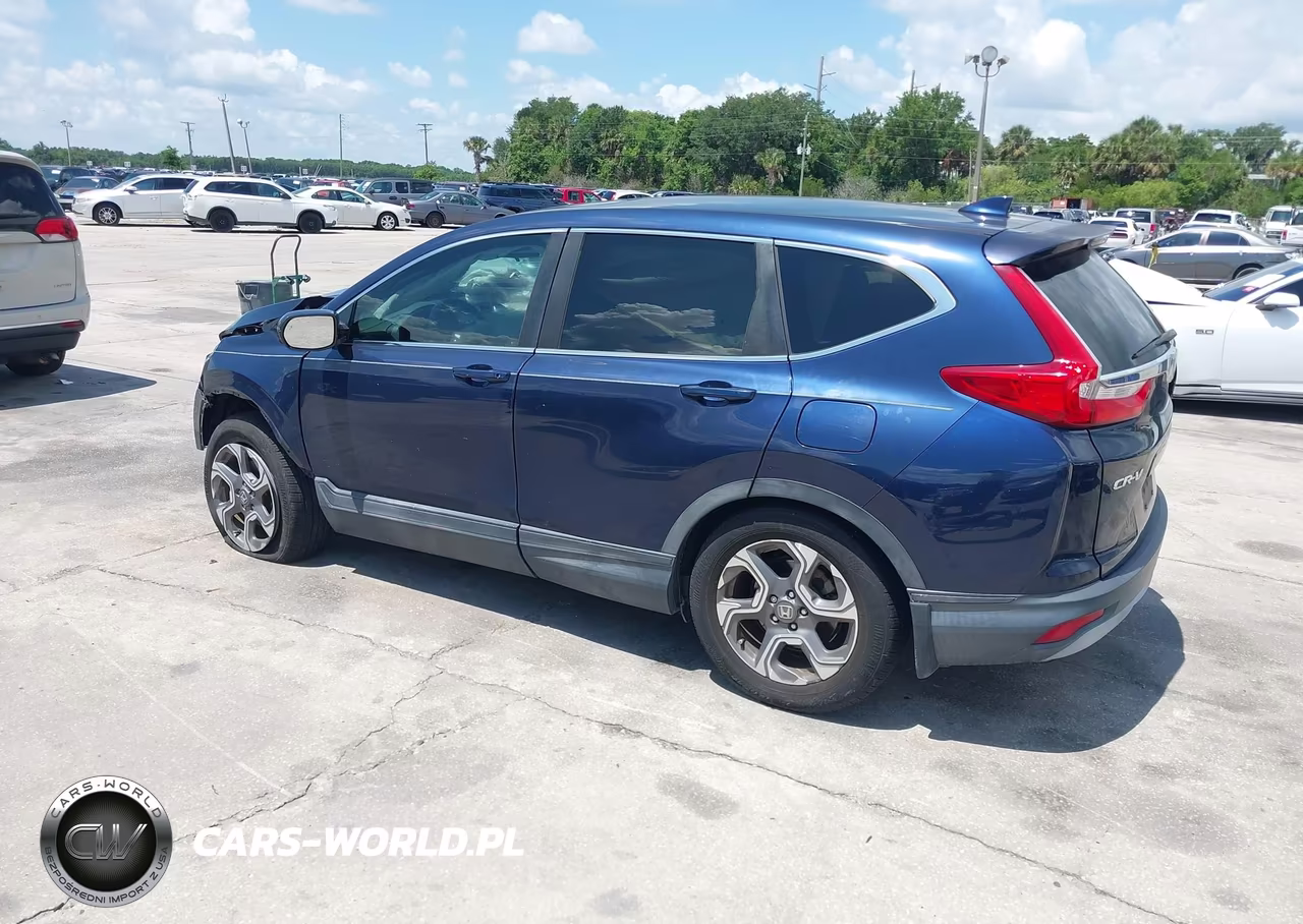 2017 Honda Cr-V Ex VIN:5J6RW1H59HL007349 - 3