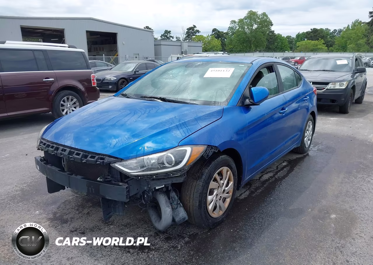 2017 Hyundai Elantra Se VIN:5NPD74LF8HH151543 - 2