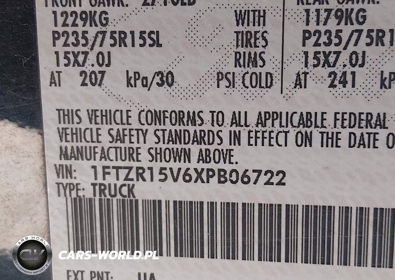 1999 Ford Ranger Xl-Xlt VIN:1FTZR15V6XPB06722 - 9