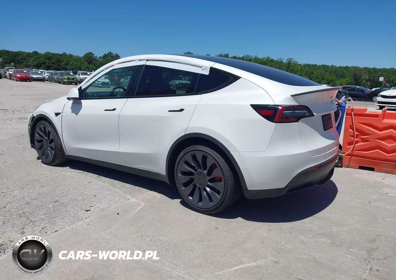 2022 Tesla Model Y Performance Dual Motor All-Wheel Drive VIN:7SAYGDEF3NF379669 - 3