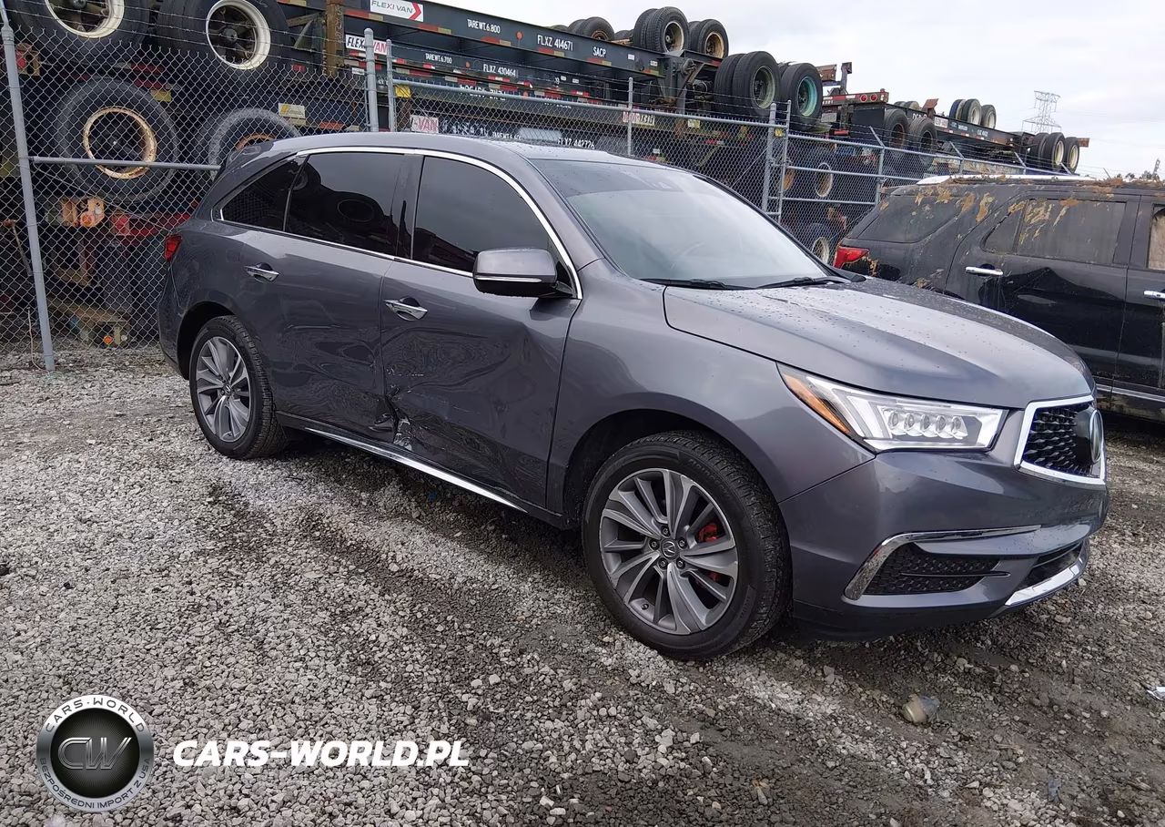 2018 Acura Mdx Technology Package Acurawatch Plus Pkg