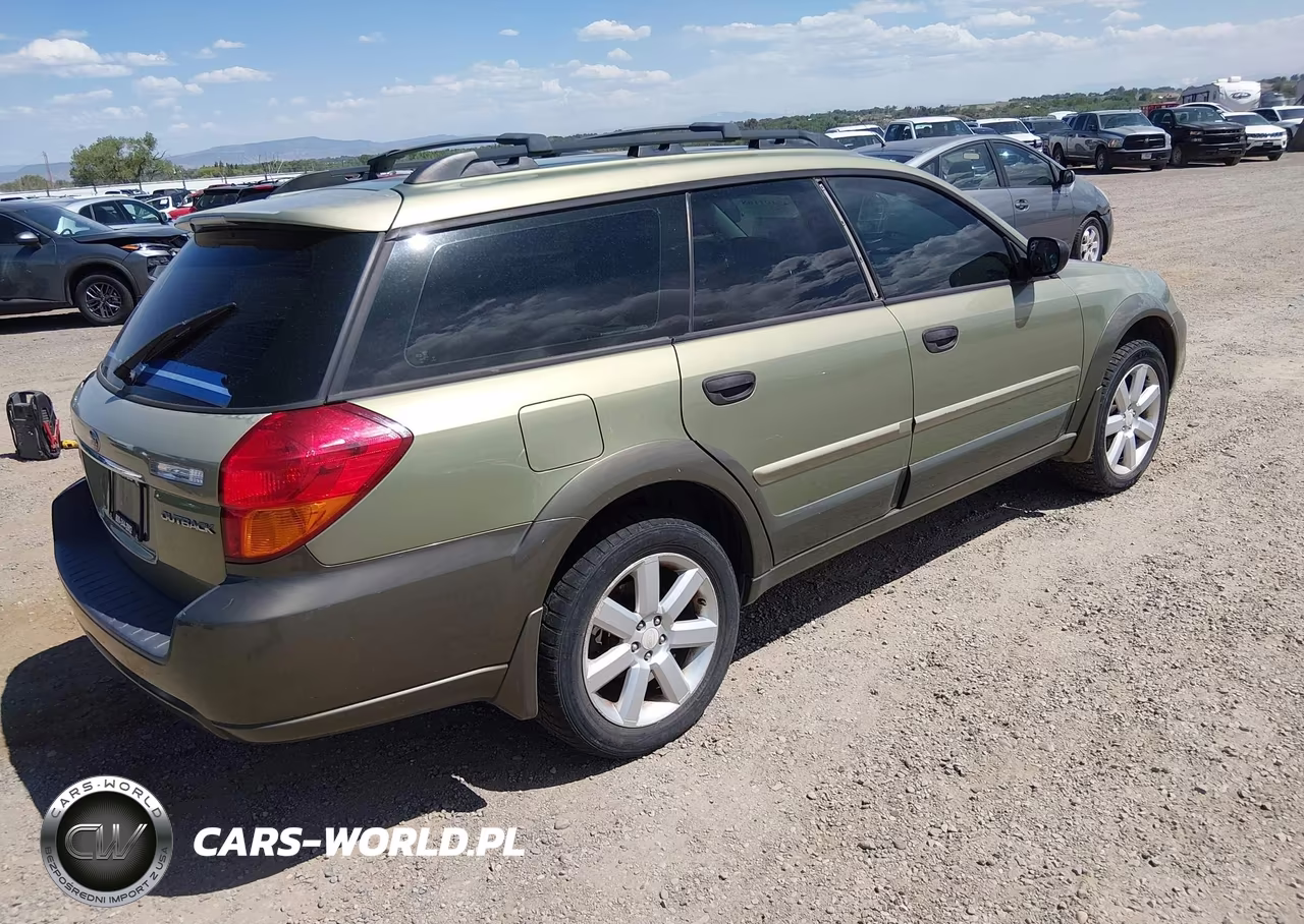 2006 Subaru Outback 2.5I VIN:4S4BP61C467312429 - 4