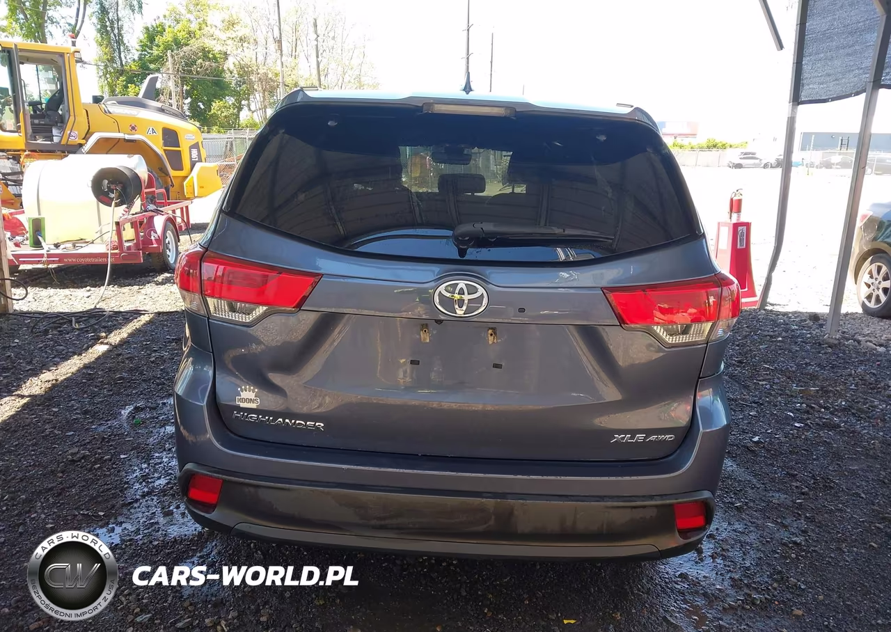 2019 Toyota Highlander Xle VIN:5TDJZRFH1KS991589 - 16
