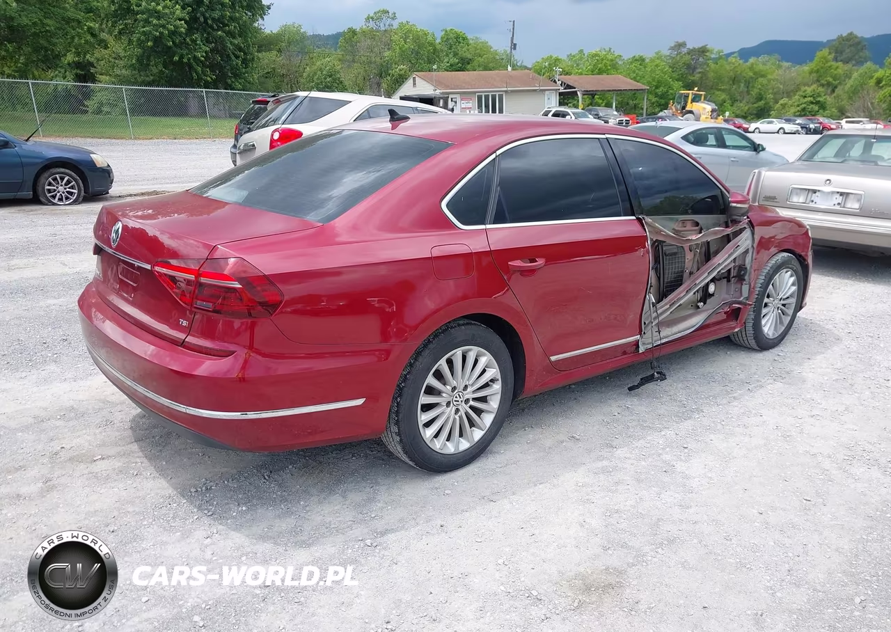 2017 Volkswagen Passat 1.8T Se VIN:1VWBT7A36HC044982 - 4