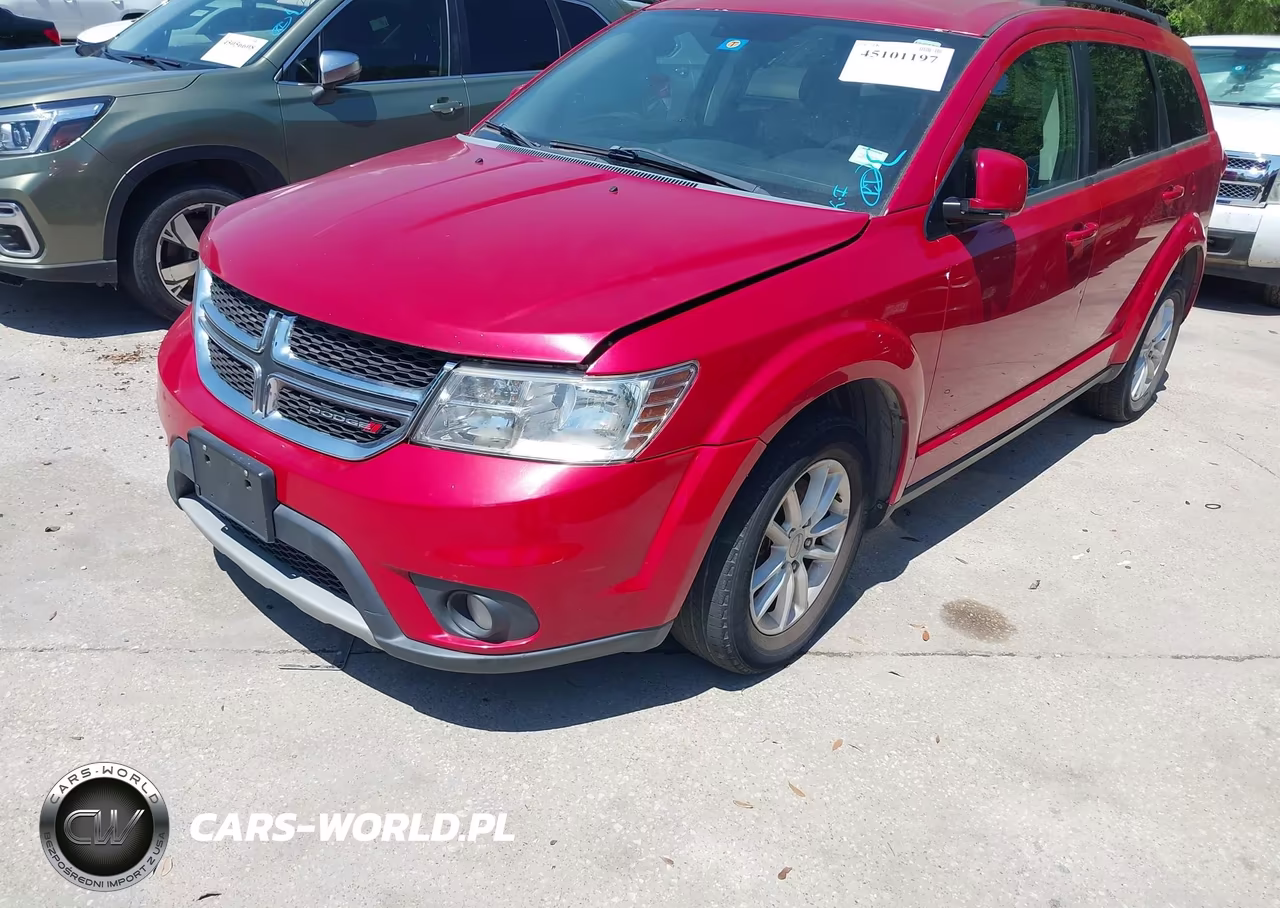 2016 Dodge Journey Sxt VIN:3C4PDCBG8GT206310 - 2