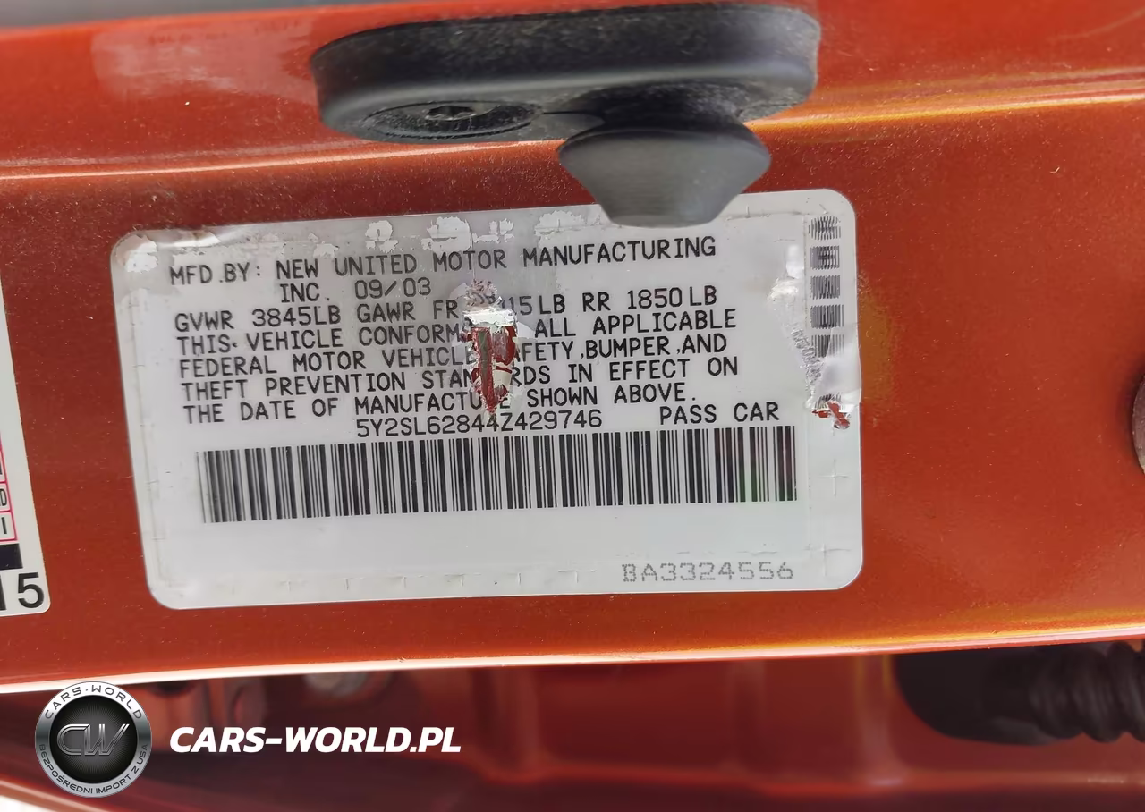 2004 Pontiac Vibe VIN:5Y2SL62844Z429746 - 9