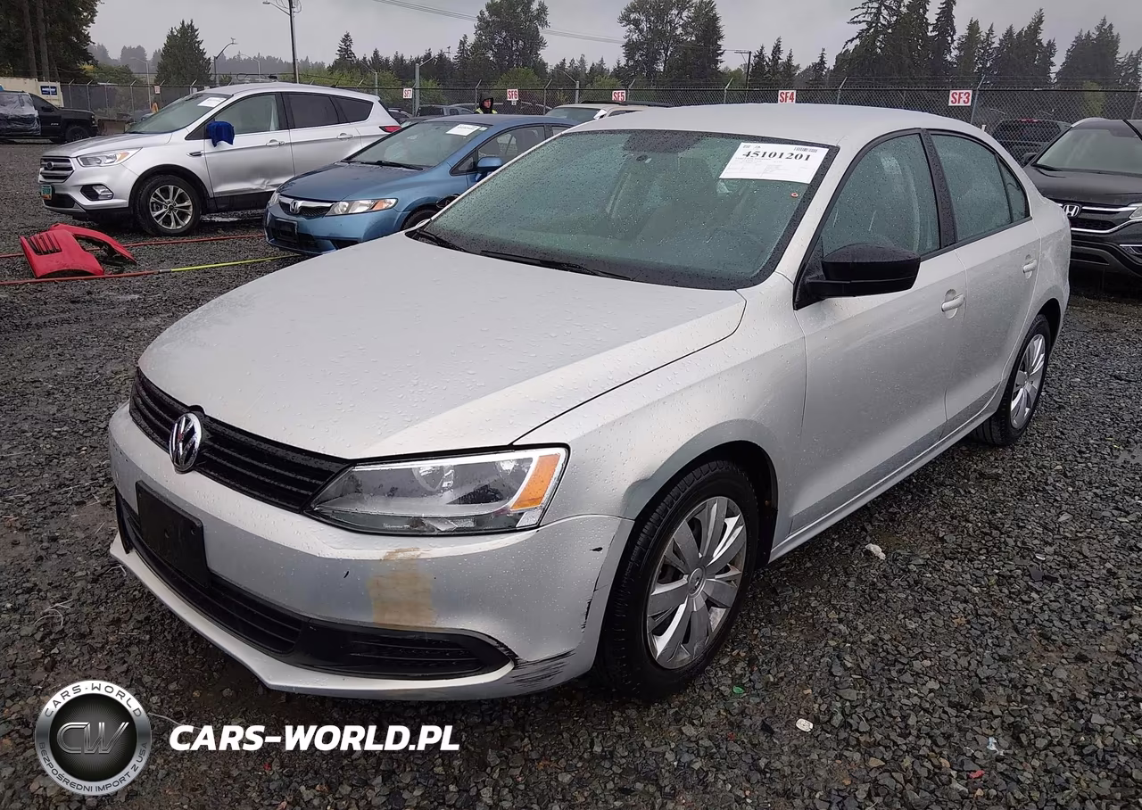 2011 Volkswagen Jetta 2.0L S VIN:3VW2K7AJ8BM117650 - 2
