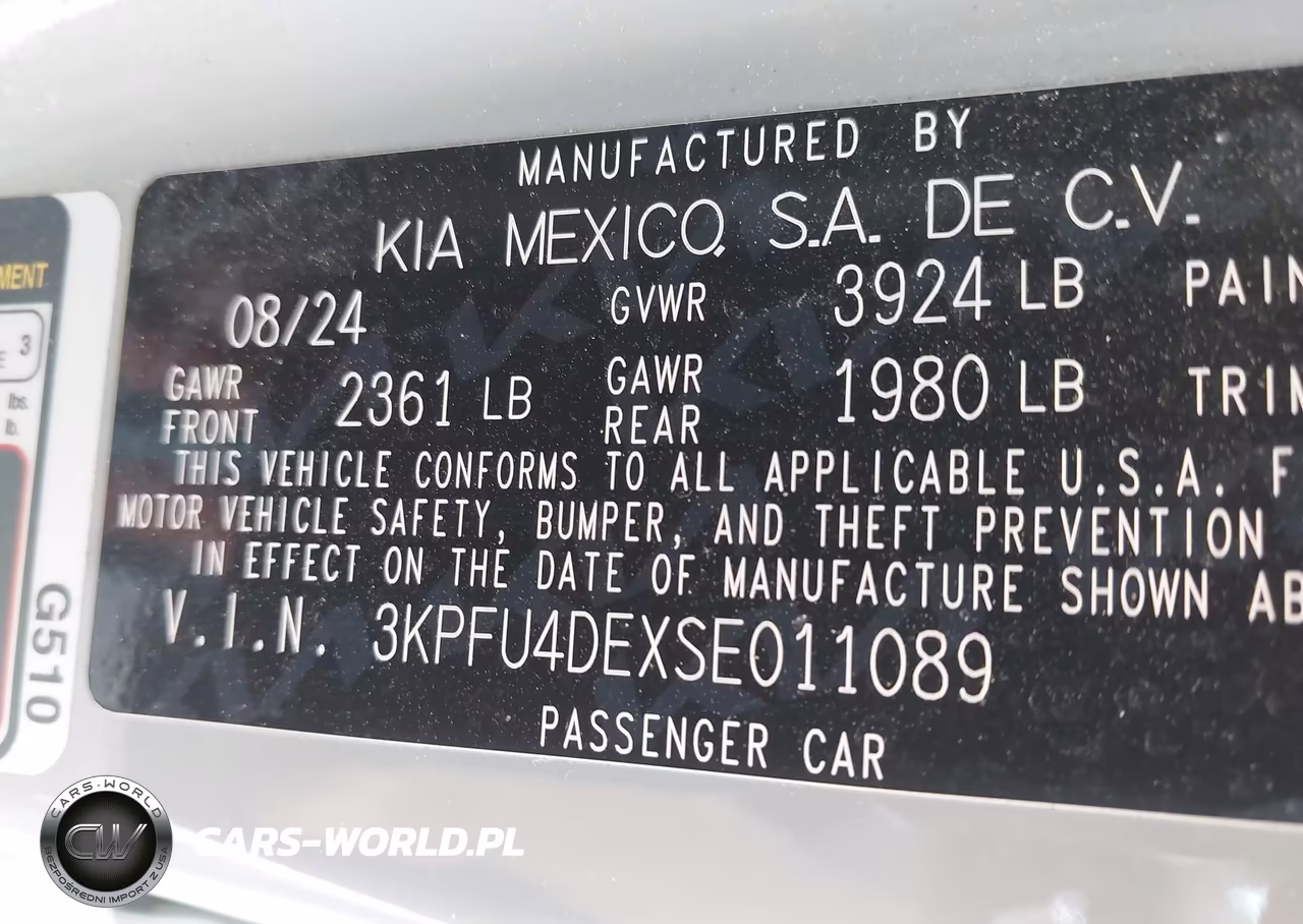 2025 Kia K4 Ex VIN:3KPFU4DEXSE011089 - 9