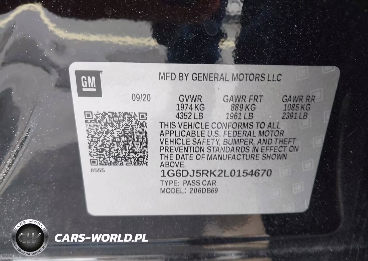 2020 Cadillac Ct4 Luxury VIN:1G6DJ5RK2L0154670 - 9
