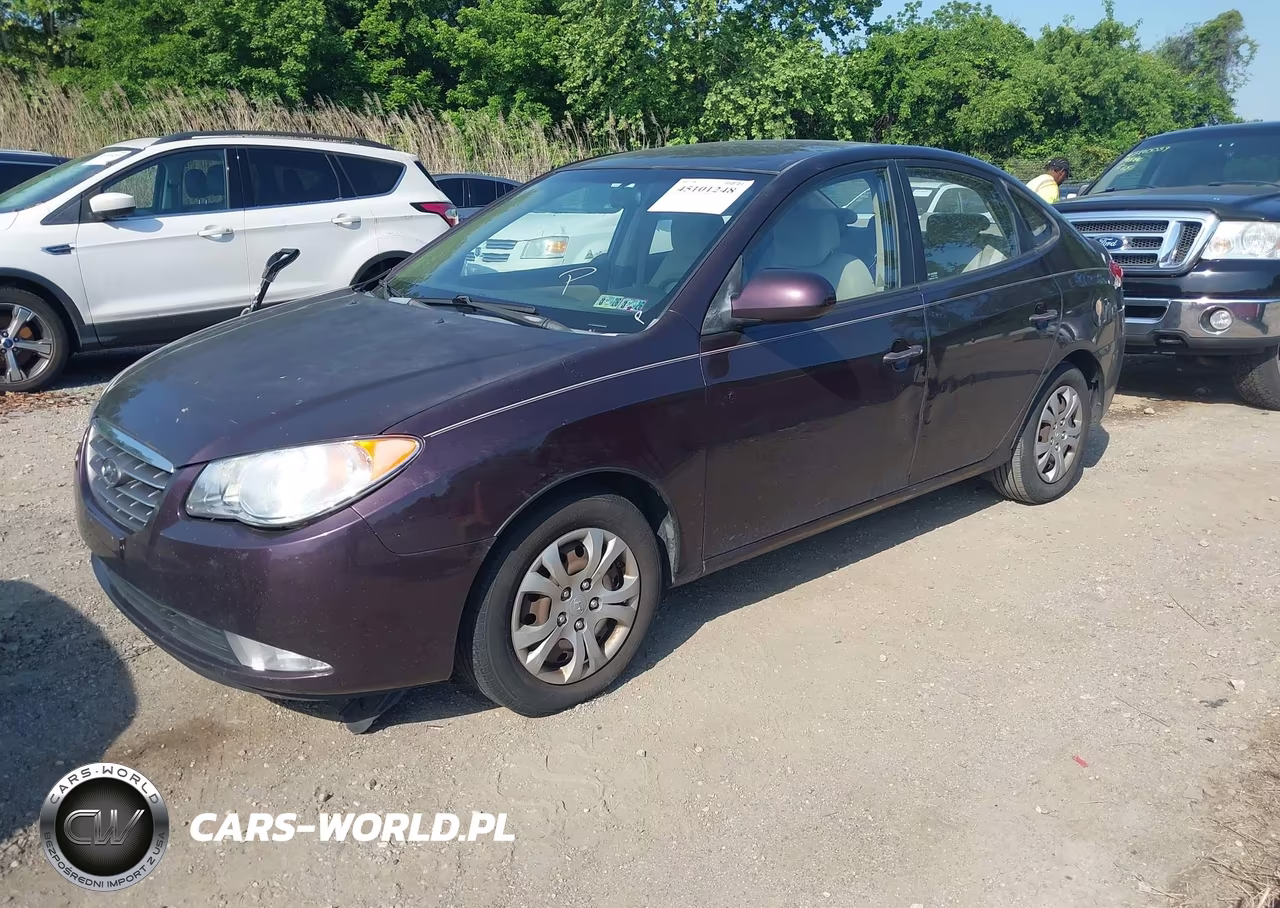 2009 Hyundai Elantra Gls VIN:KMHDU46D09U767985 - 2