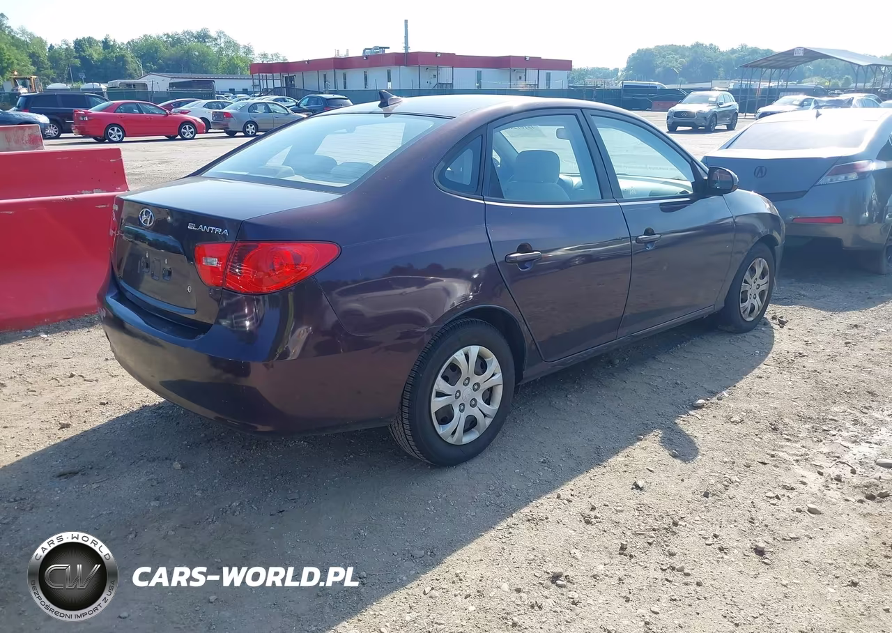 2009 Hyundai Elantra Gls VIN:KMHDU46D09U767985 - 4