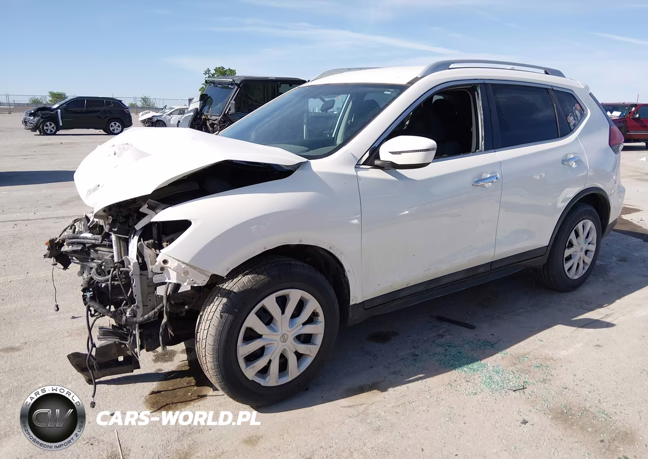 2017 Nissan Rogue S VIN:5N1AT2MM2HC833793 - 2