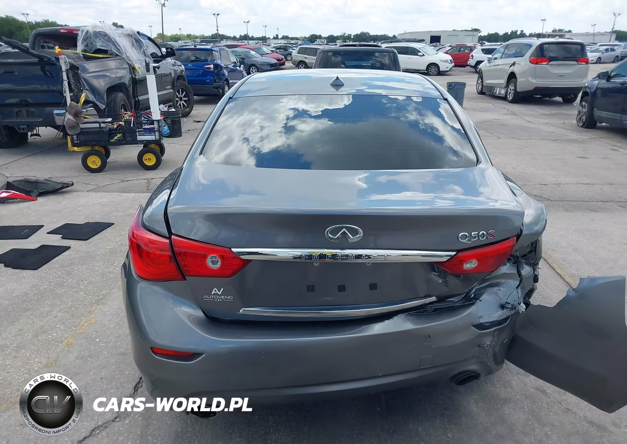 2015 Infiniti Q50 Sport VIN:JN1BV7AP0FM353065 - 16