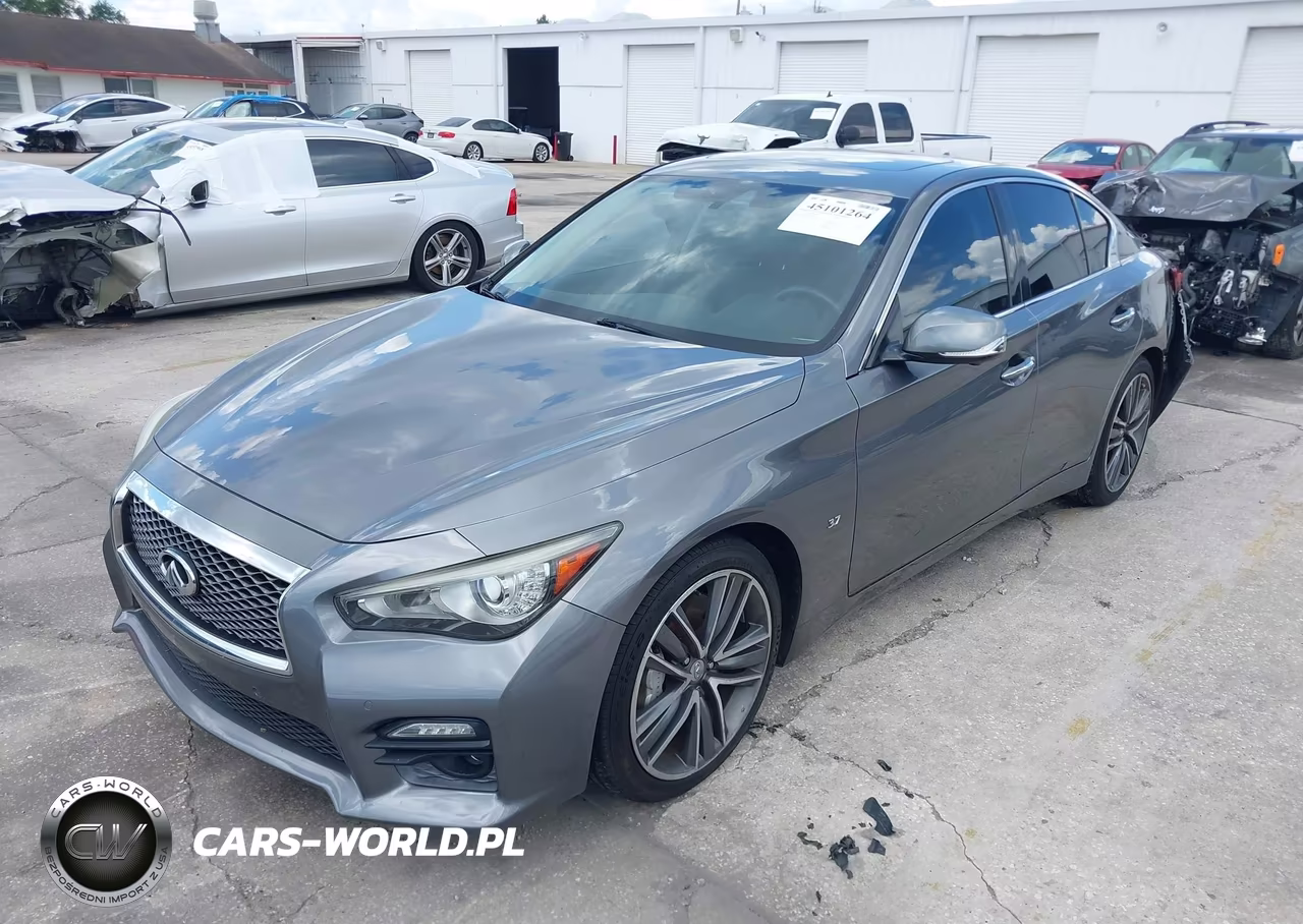 2015 Infiniti Q50 Sport VIN:JN1BV7AP0FM353065 - 2
