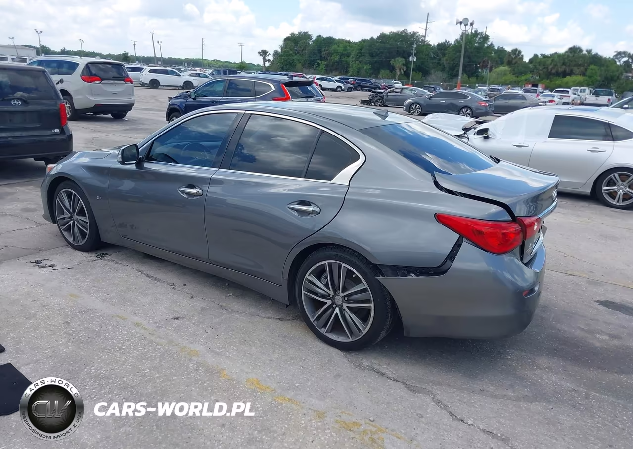 2015 Infiniti Q50 Sport VIN:JN1BV7AP0FM353065 - 3