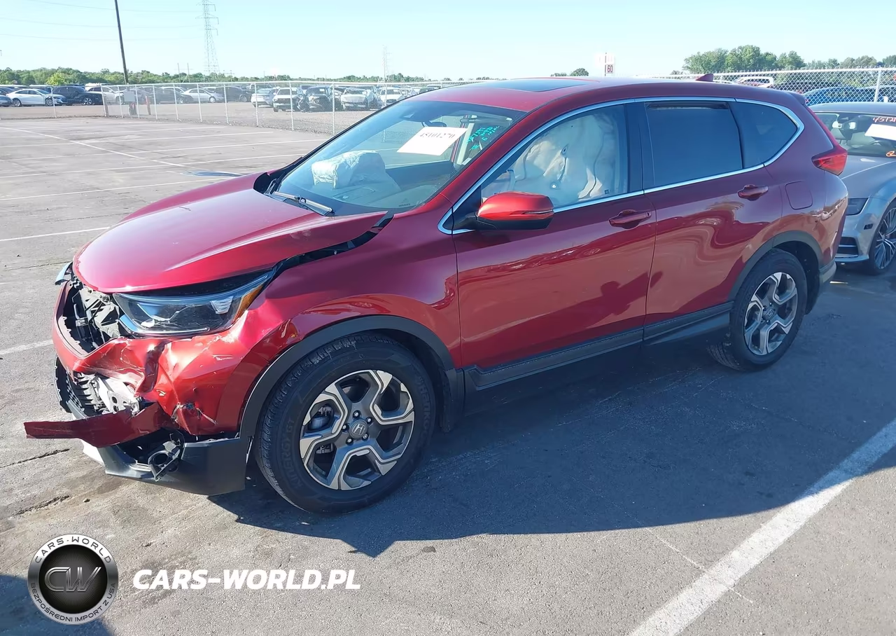 2018 Honda Cr-V Ex-L-Ex-L Navi VIN:5J6RW1H87JL007804 - 2