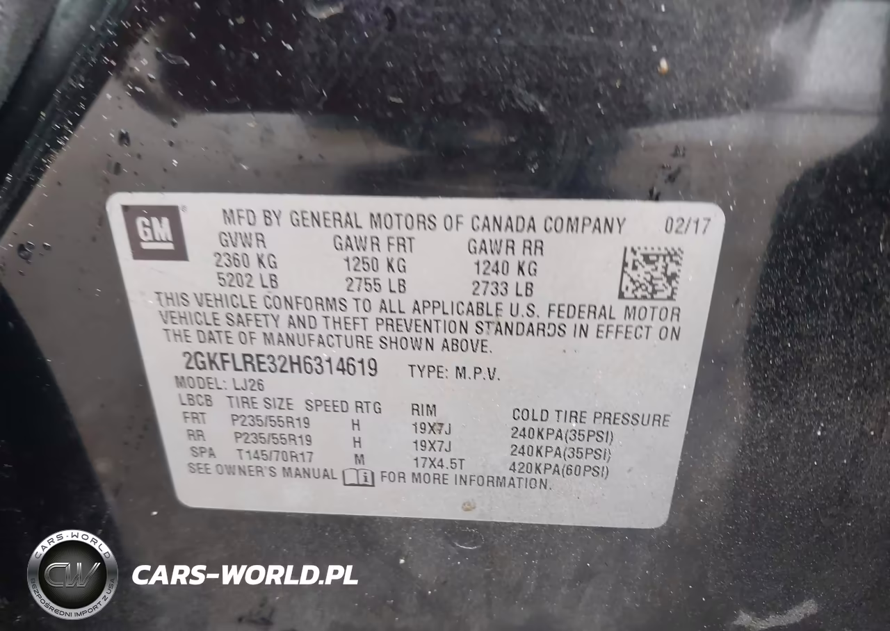 2017 GMC Terrain Denali VIN:2GKFLRE32H6314619 - 9