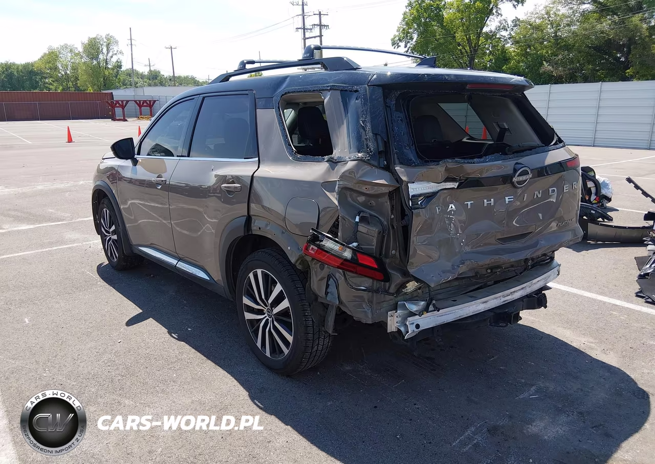 2024 Nissan Pathfinder Platinum Fwd VIN:5N1DR3DH4RC256318 - 3