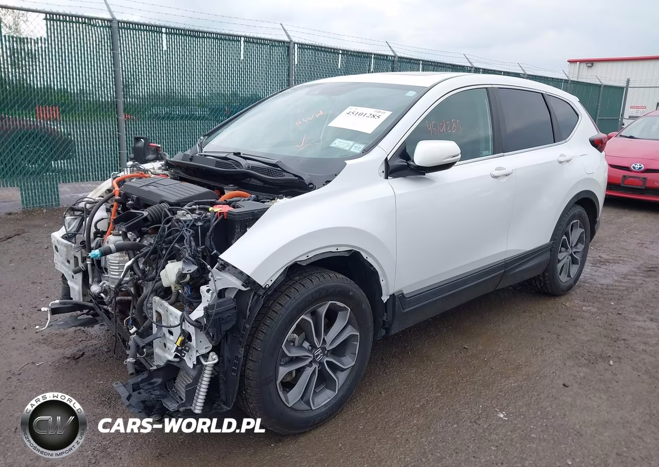 2022 Honda Cr-V Hybrid Ex-L VIN:5J6RT6H83NL027737 - 2