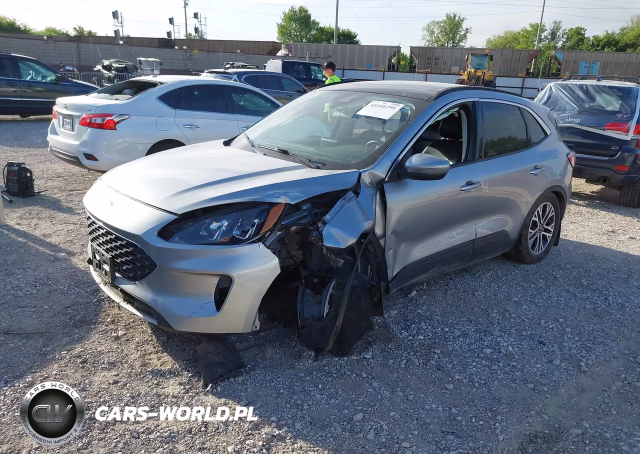 2021 Ford Escape Sel Hybrid VIN:1FMCU9CZ1MUA39691 - 2