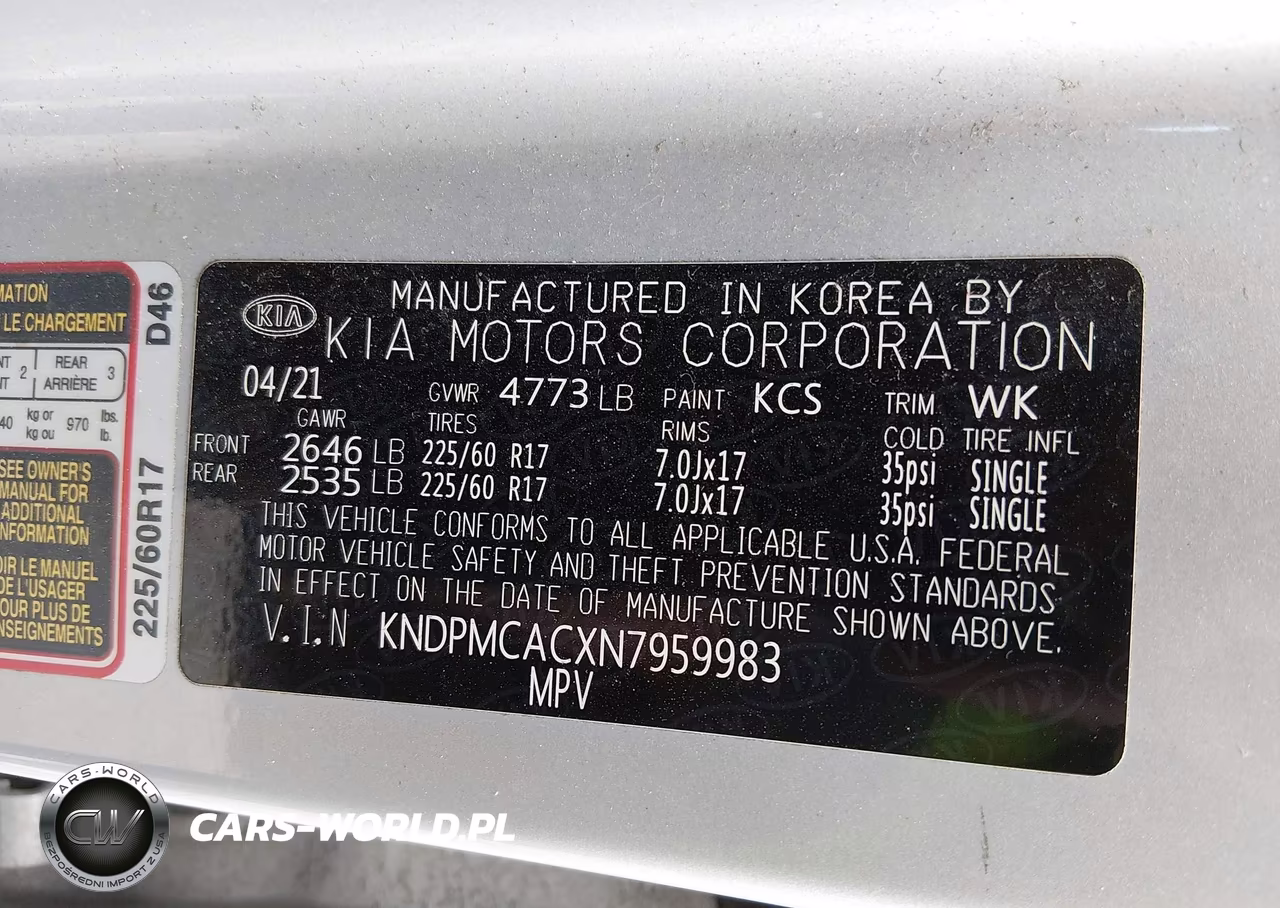 2022 Kia Sportage Lx VIN:KNDPMCACXN7959983 - 9