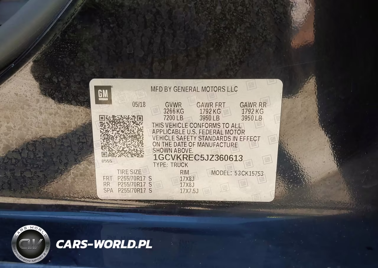 2018 Chevrolet Silverado 1500 1Lt VIN:1GCVKREC5JZ360613 - 9