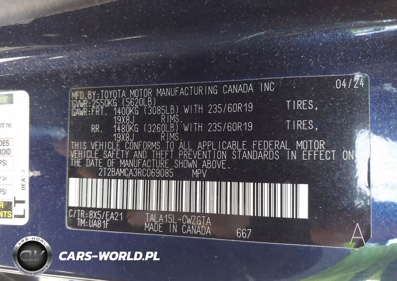 2024 Lexus Rx 350 Premium VIN:2T2BAMCA3RC069085 - 9