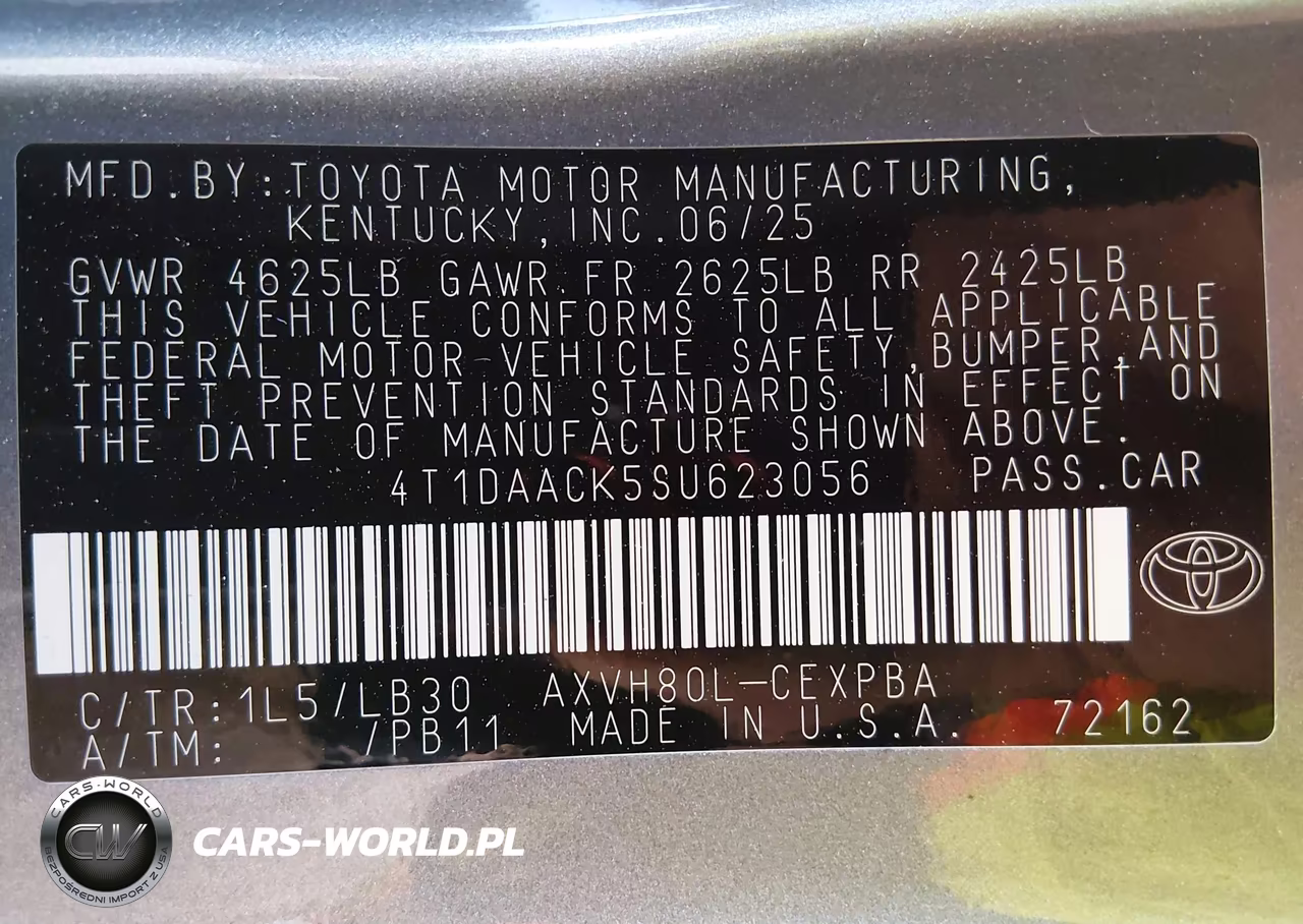 2025 Toyota Camry Xse VIN:4T1DAACK5SU623056 - 9