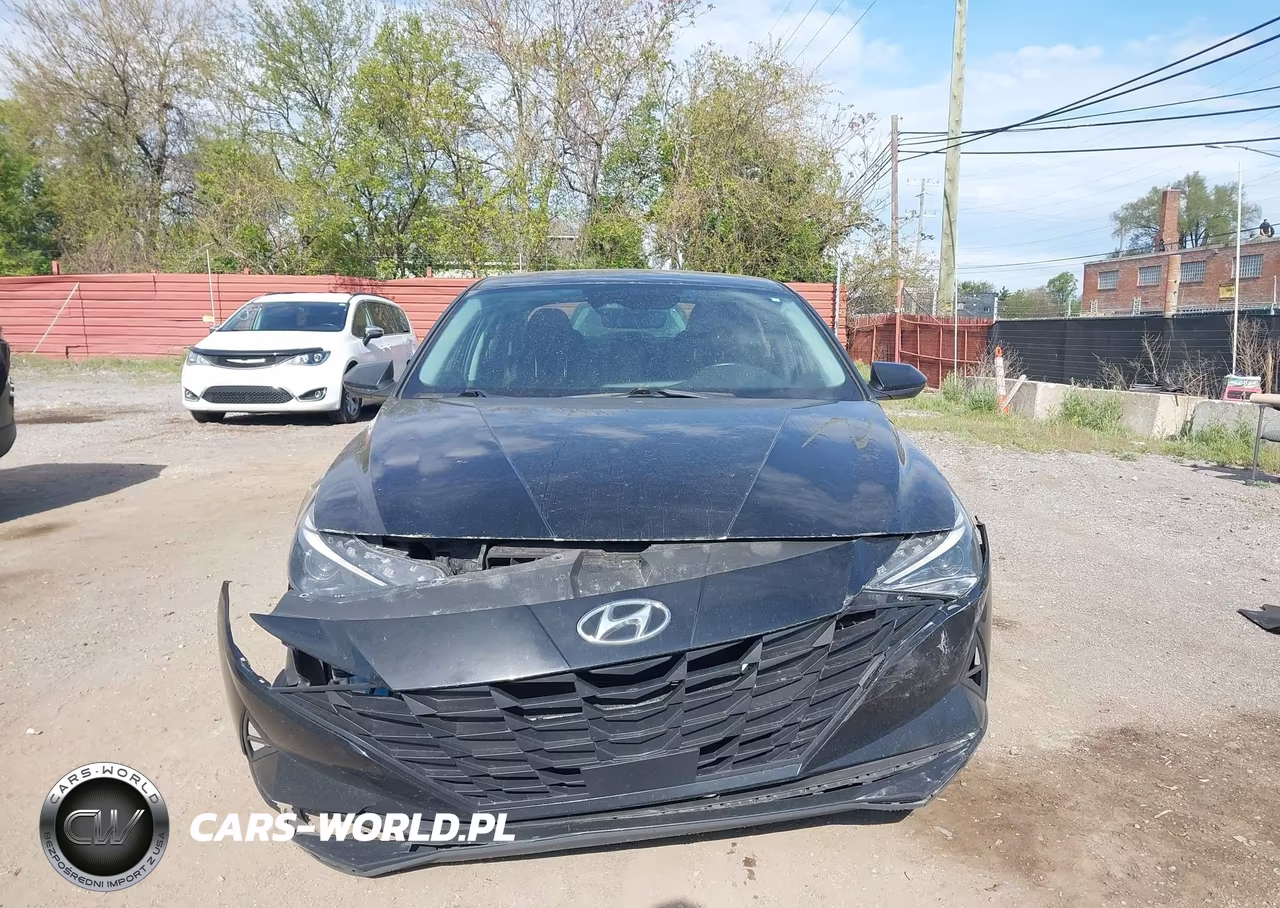 2021 Hyundai Elantra Sel VIN:KMHLS4AG0MU101060 - 12