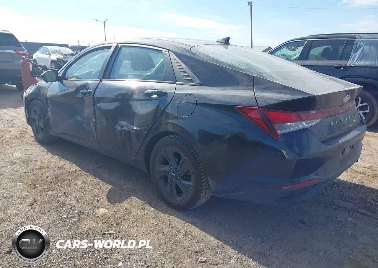 2021 Hyundai Elantra Sel VIN:KMHLS4AG0MU101060 - 3