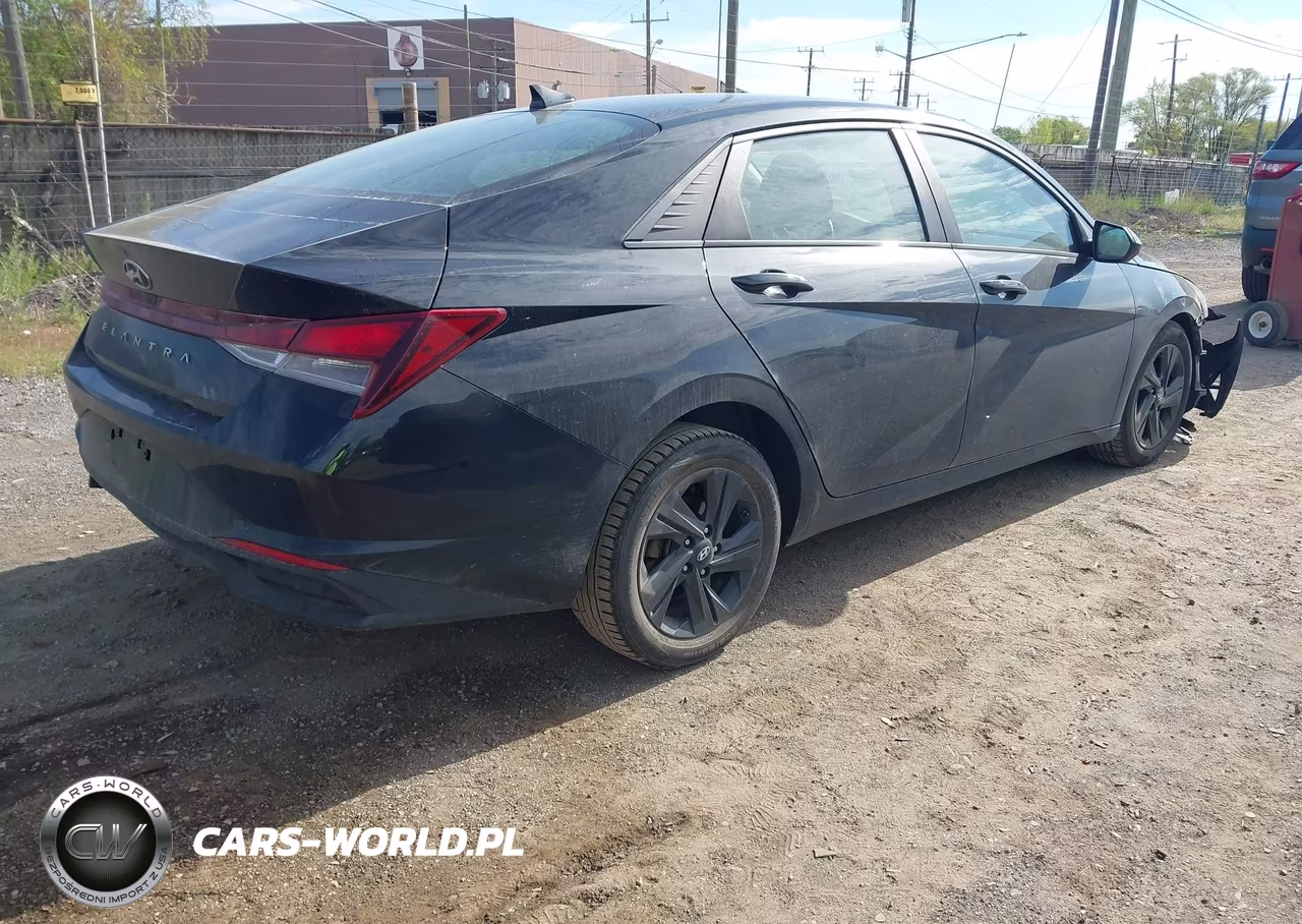 2021 Hyundai Elantra Sel VIN:KMHLS4AG0MU101060 - 4
