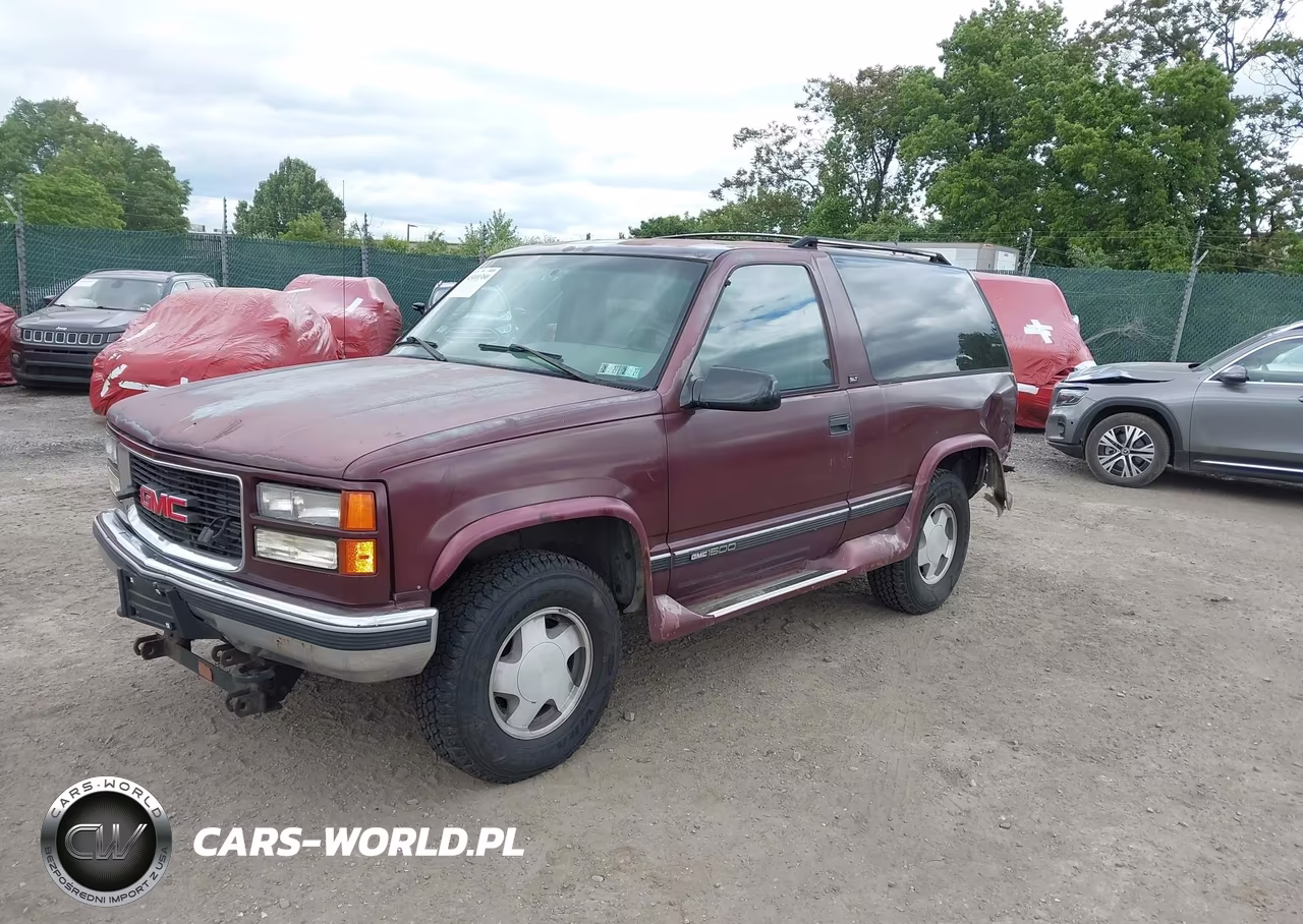 1995 GMC Yukon VIN:1GKEK18K6SJ701817 - 2