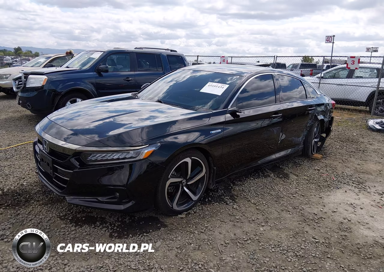2022 Honda Accord Hybrid Sport VIN:1HGCV3F26NA044130 - 2