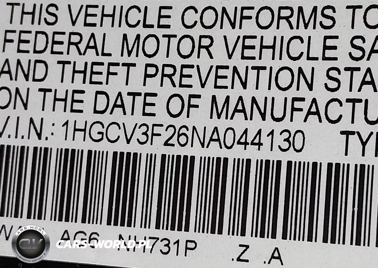2022 Honda Accord Hybrid Sport VIN:1HGCV3F26NA044130 - 9