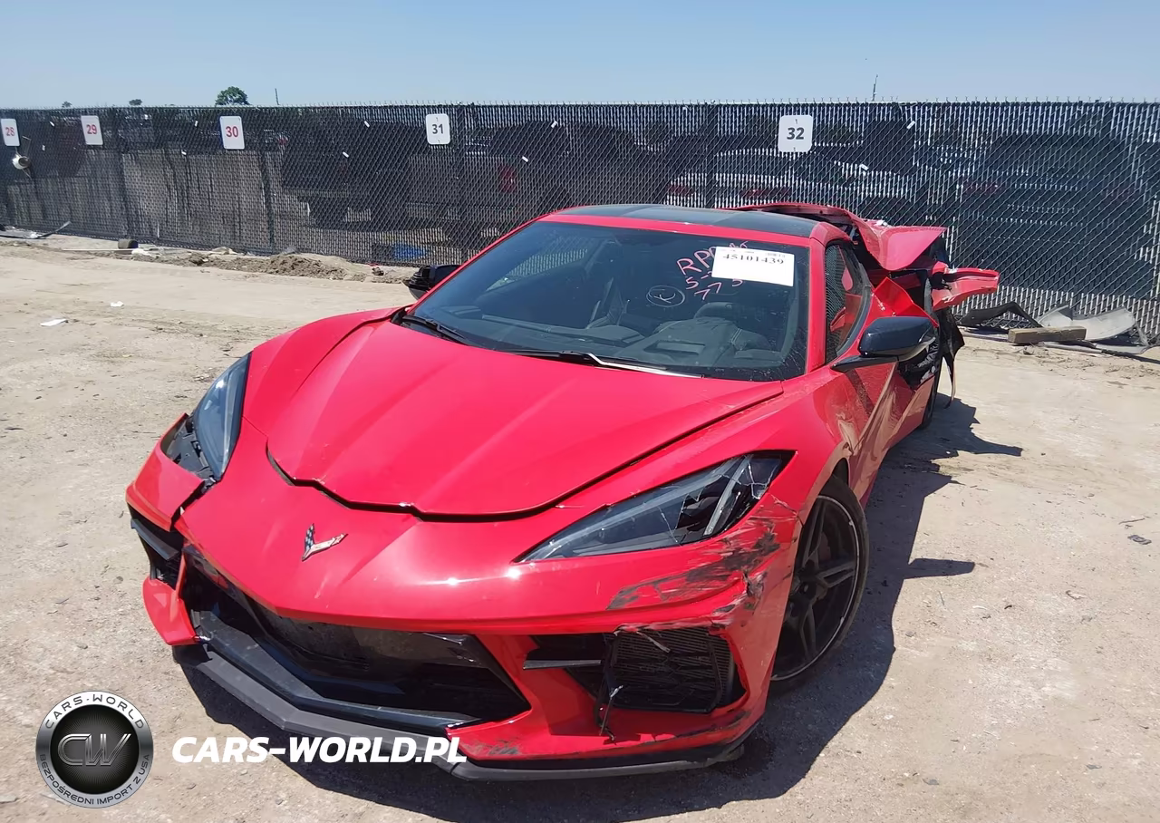 2023 Chevrolet Corvette Stingray Rwd 3Lt VIN:1G1YC2D48P5140192 - 2