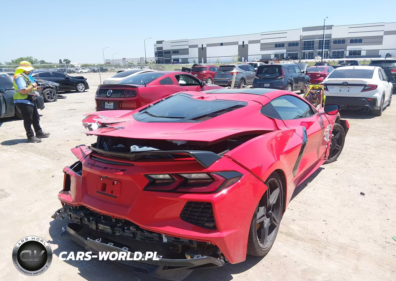 2023 Chevrolet Corvette Stingray Rwd 3Lt VIN:1G1YC2D48P5140192 - 4