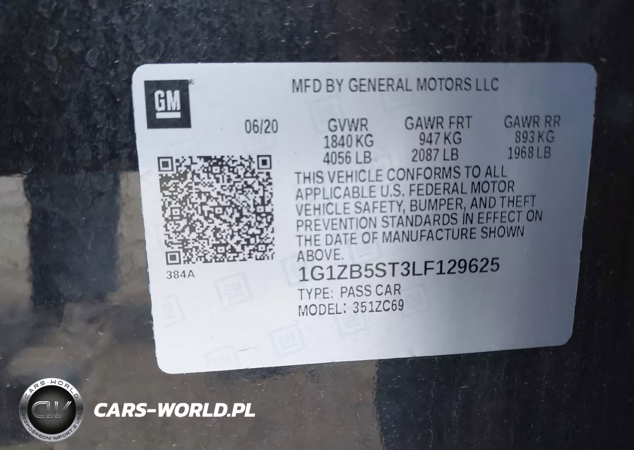 2020 Chevrolet Malibu Fwd Ls VIN:1G1ZB5ST3LF129625 - 9