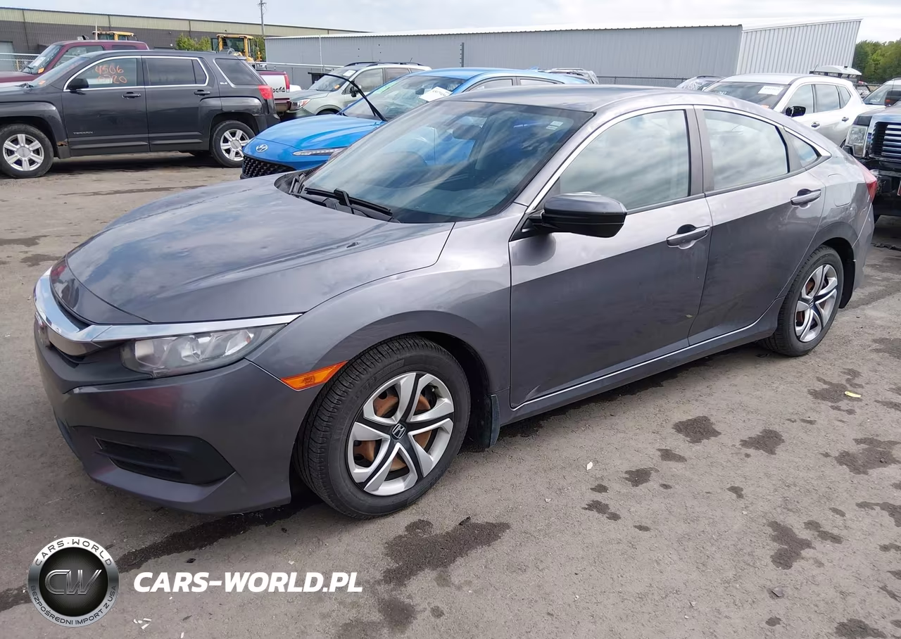 2018 Honda Civic Lx VIN:19XFC2F50JE029121 - 2