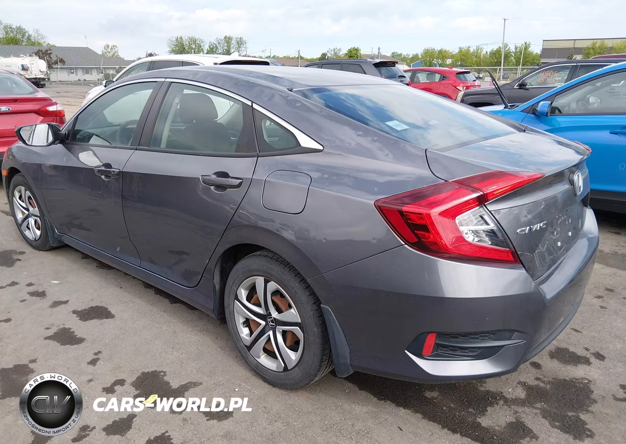 2018 Honda Civic Lx VIN:19XFC2F50JE029121 - 3