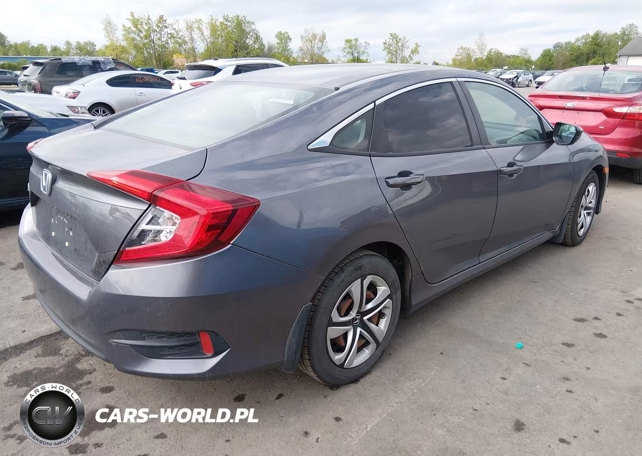 2018 Honda Civic Lx VIN:19XFC2F50JE029121 - 4