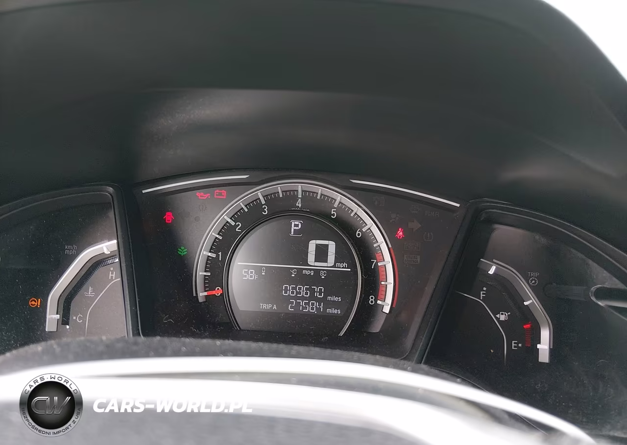 2018 Honda Civic Lx VIN:19XFC2F50JE029121 - 7