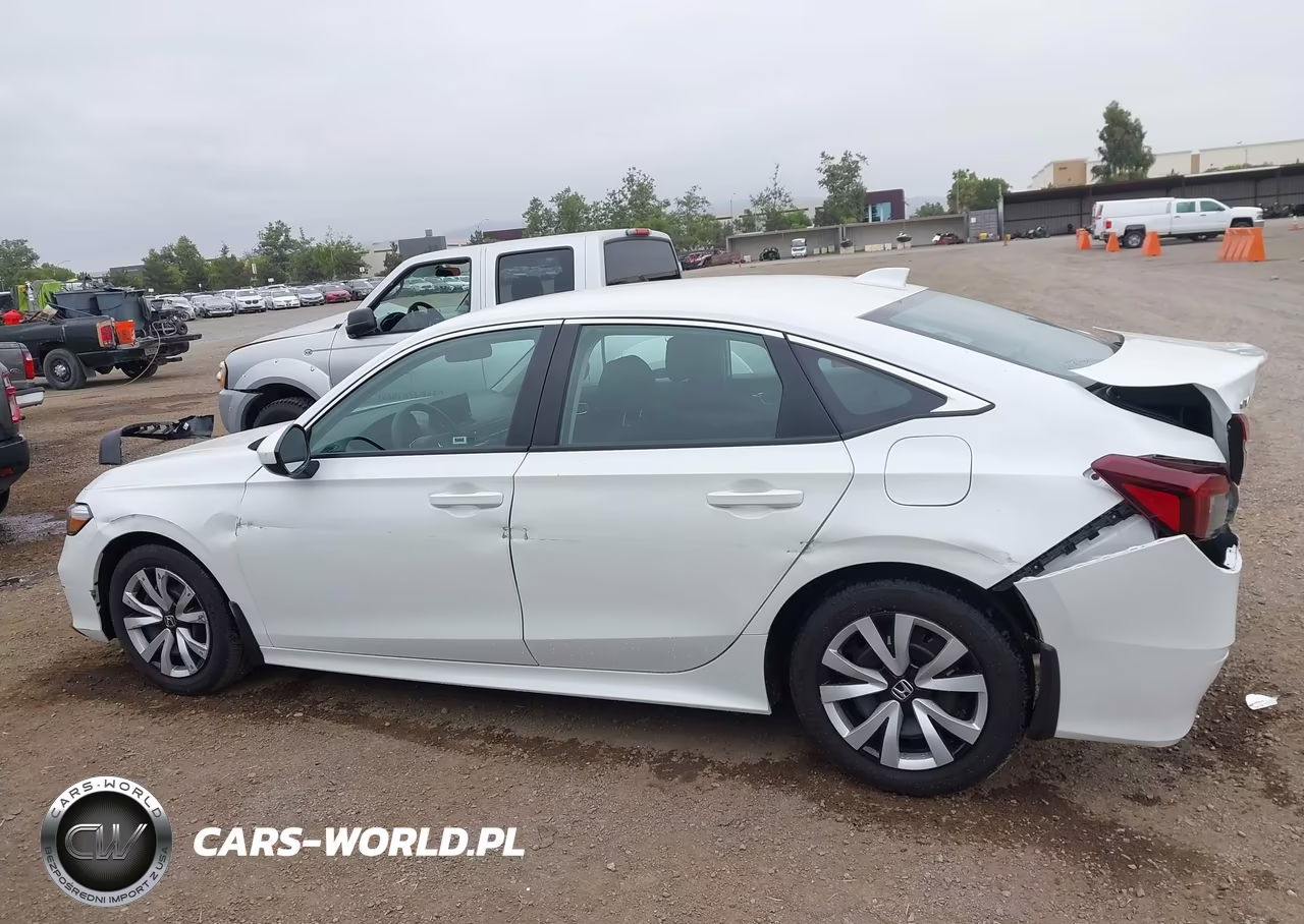 2025 Honda Civic Lx VIN:2HGFE2F2XSH551942 - 14