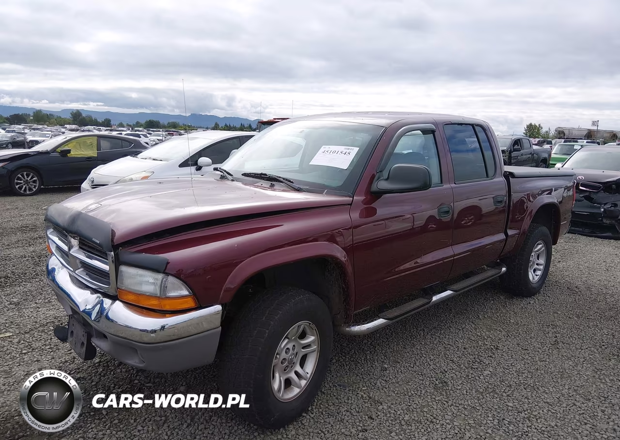2003 Dodge Dakota Slt VIN:1D7HG48N23S312633 - 2