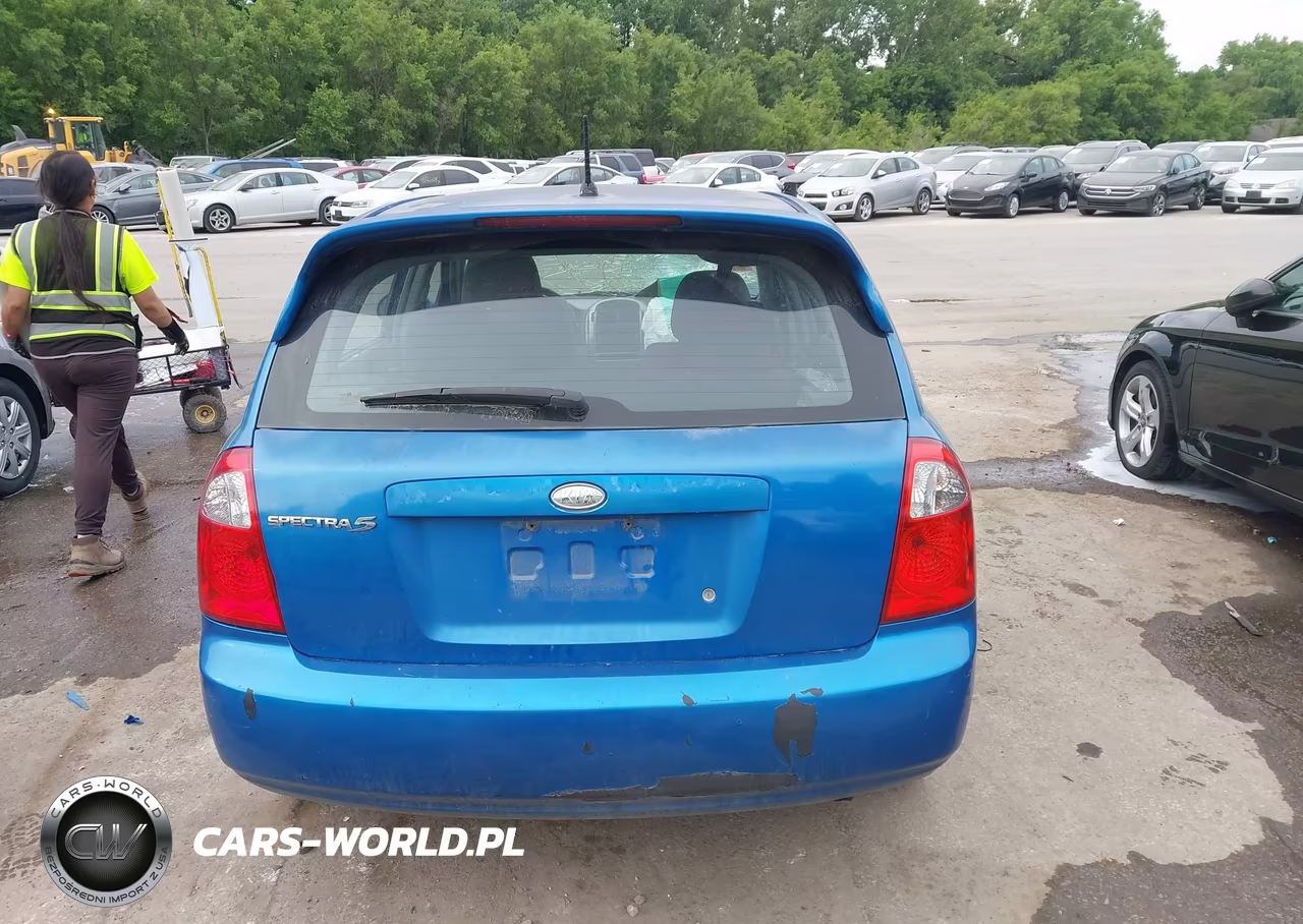 2006 Kia Spectra5 VIN:KNAFE161565361380 - 16