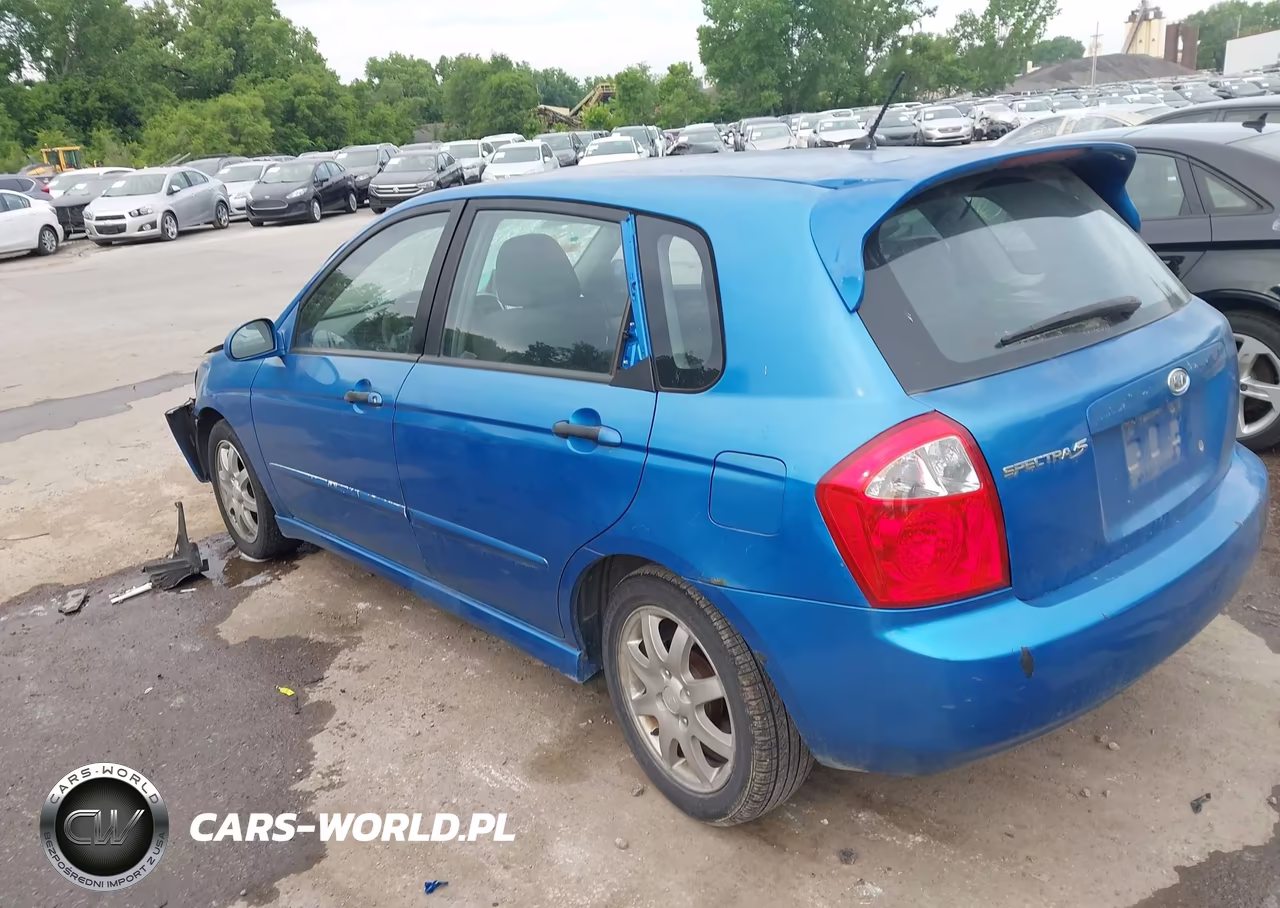 2006 Kia Spectra5 VIN:KNAFE161565361380 - 3