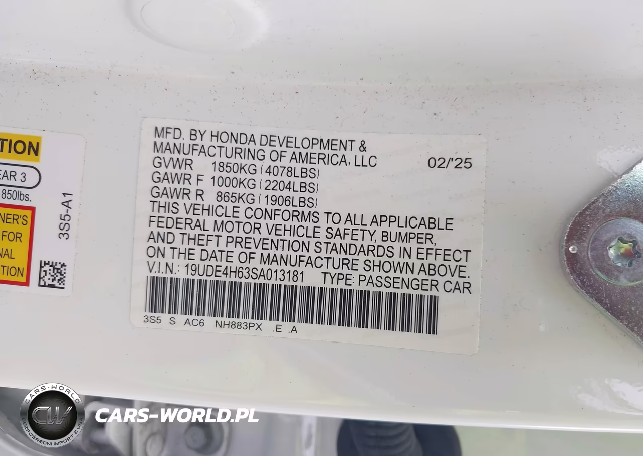 2025 Acura Integra A-Spec Technology VIN:19UDE4H63SA013181 - 9